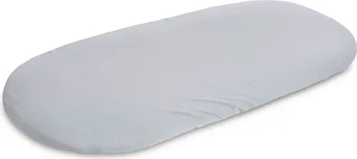 Image de Drap De Lit Jersey Imperméable Pour Poussette Gris 35X75