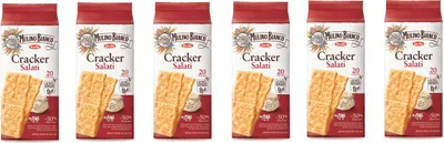 Produktbild von 6x Mulino Bianco Barilla 20x Crackers Cracker Salati gesalzen 500 g aus Italien