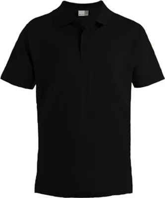 Produktbild von Superior Poloshirt Plus Size Herren, Schwarz, 5XL