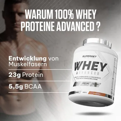 Produktbild von 100% Whey Proteine Advanced (2Kg)