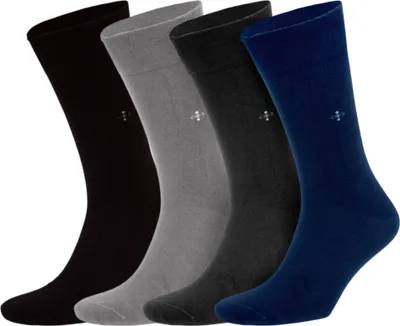 Produktbild von NoblesBox Socken Damen und Herrensocken (Box, 4-Paar, 40-46 EU Größe) Arbeitssocken, Bambussocken