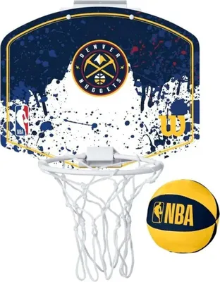 Produktbild von Wilson NBA Team Mini Hoop Denver Nuggets Basketball