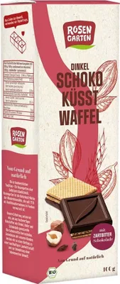 Zdjęcie produktu dla Wafelek czekoladowy - ciemna czekolada 100g