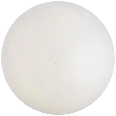 Produktbild von BRILLIANT Lampe, Fakir Starry LED Wand- und Deckenleuchte 58cm weiß/warmweiß, Metall/Kunststoff, 1x 60W LED integriert, (4800lm, 3000-6000K), A