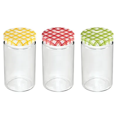 Obrázok produktu pre Konzervačné poháre TESCOMA DELLA CASA 700 ml, 3 ks.