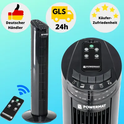 Produktbild von Ventilator Säulenventilator Turmventilator Standventilator Tower 70° Oszillation