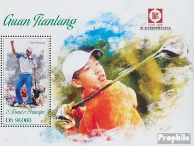 Produktbild von Briefmarken Sao Tome e Principe 2013 Mi Block 910 (kompl. Ausgabe) postfrisch Guan Tianlang