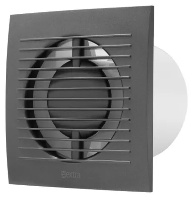 Produktbild von Europlast EE100A – Elektroventilator E-EXTRA, Ø100mm, anthrazit