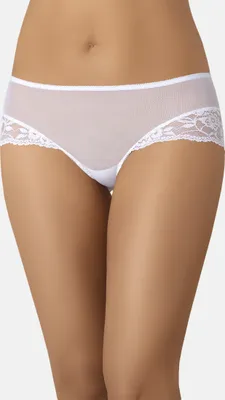 Produktbild von Teyli Mesh Slip mit floraler Spitze Ali Female 314 weiß XS