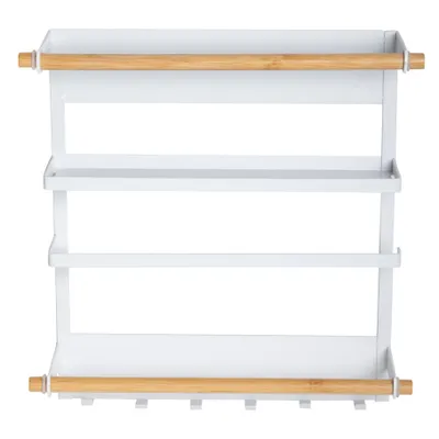 Produktbild von Magnetisches Küchenregal Regal Metall weiß 30x8x34 cm