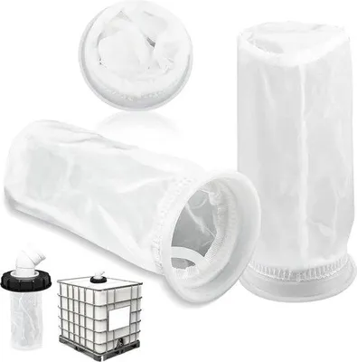 Immagine prodotto di 2 filtri autopulenti in nylon per IBC, per la filtrazione fine dei liquidi