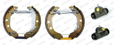Produktbild von FERODO Bremsensatz Trommelbremse Hinten passend für PEUGEOT 406 (8B) FMK264