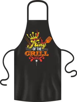 Produktbild von Grillschürze, Kochschürze, Küchenschürze, King of the Grill, Rahmenlos® 2973