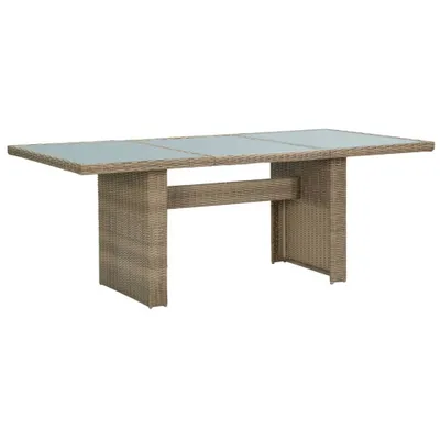 Zdjęcie produktu dla VidaXL 310142, Brązowy, Przezroczysty, 1000 mm, 2000 mm, 740 mm