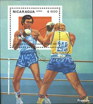 Produktbild von Briefmarken Nicaragua 1983 Mi Block150 (kompl.Ausg.) gestempelt Panamerikanische Sportspiele