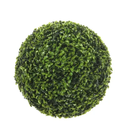 Produktbild von Mica Decorations Teepflanzenkugel Kunstpflanze für den Außenbereich - Ø37 cm - Grün