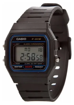 Image de Casio Collection Digital Armbanduhr F-91W unie