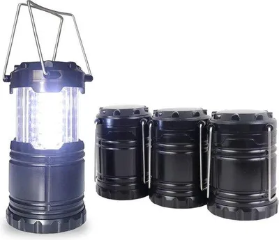 Immagine prodotto di Lampada LED portatile - 100 lumen, impermeabile e pieghevole - lampada da campeggio portatile