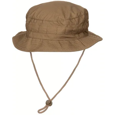 Produktbild von MFH Brit. Buschhut, mit Kinnband, SF Boonie, Rip Stop, coyote tan