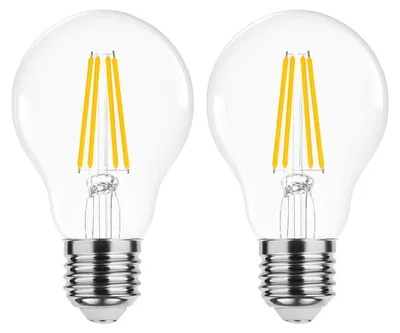 Productafbeelding van Modee LED Globelamp G80 E27 Helder - 4W 470lm 2700K - Warmwit - Vervangt 40W - 2 stuks