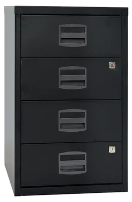 Obrázek produktu pro BISLEY Home PFA4S633 Standcont. 4sch. schwarz
