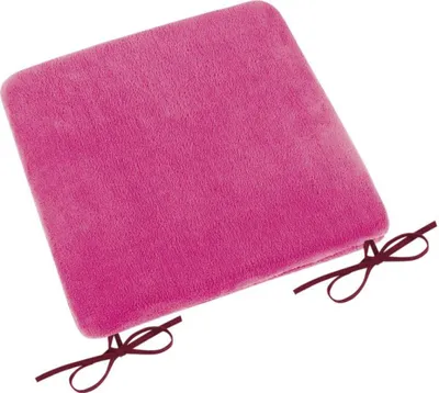 Obrázok produktu pre Hladký sedací vankúš Korall micro - 40x40 cm - ružový