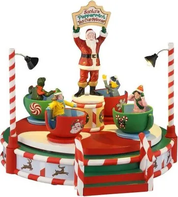 Produktbild von LEMAX - Santa`s Peppermint Teacup Spinner