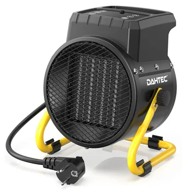 Image de Radiateur ventilé céramique 3000 W - Thermostat numérique - Protection contre la surchauffe - Noir