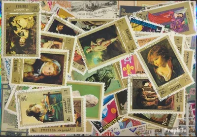 Produktbild von Briefmarken Fujeira 50 verschiedene Marken