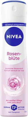 Immagine prodotto di NIVEA Rosenblüte, deodorante spray. Protegge per 72 ore dal sudore e dagli odori corporei