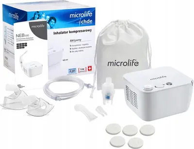 Obrázok produktu pre Inhalátor Microlife Neb 200 Venturiho Systém Účinný Pre Deti A Dospelých