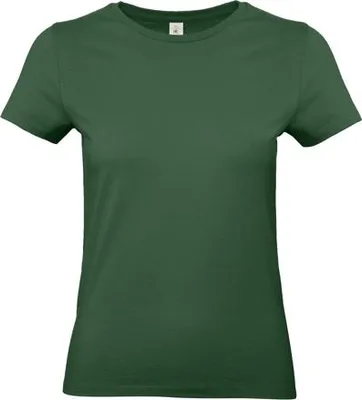Obrázok produktu pre Dámske tričko, krátke rukávy - B&C #E190/W - bottle green - veľkosť M