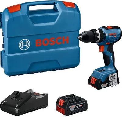 Zdjęcie produktu dla Akumulatorowa wiertarko-wkrętarka udarowa Bosch Professional GSB 18V-65 (CC) z akumulatorami (06019N3332)