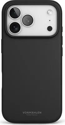 Image de Vonmählen étui souple en silicone, Pokrowiec, Apple, iPhone 17 Pro Max, 17,5 cm (6.9"), Czarny