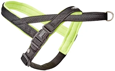 Produktbild von Nobby Norwegergeschirr Mesh Preno, neon gelb, L: 38-50 cm, B: 20/25 mm