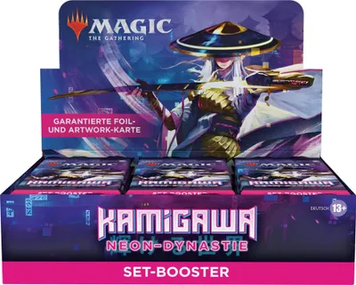 Produktbild von Magic: The Gathering Kamigawa: Neon Dynasty Set Booster Box (Japanese)