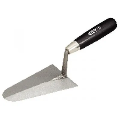 Zdjęcie produktu dla KS Tools Kielnia tynkarska, okrągła, 160 mm, z drewnianym uchwytem, 144.0111