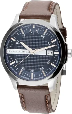 Immagine prodotto di Armani Exchange AX2133 Orologio HAMPTON da uomo cinturino in pelle data marrone
