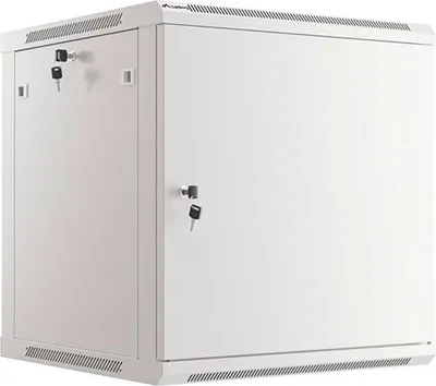 Produktbild von LANBERG 19" 12U 600x600 Rack Wandschrank Metalltür grau