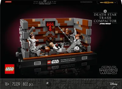 Immagine prodotto di LEGO Star Wars 75339 - Spazzatura della Morte Nera - diorama