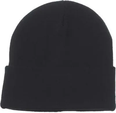 Produktbild von MFH Rollmütze, Polyacryl, fein gestrickt, schwarz