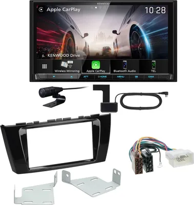 Produktbild von Kenwood DMX8021DABS Android Auto CarPlay Einbauset für Mitsubishi Space Star