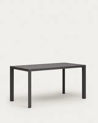 Produktbild von Gartentisch Culip 150 x 77 x 75 cm Aluminium Grau Tisch Esstisch Outdoor