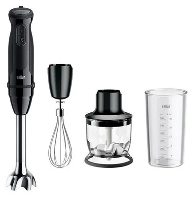 Produktbild von Braun MultiQuick 5 MQ 50202 M, Pürierstab, 0,6 l, 1,2 m, 1000 W, Schwarz
