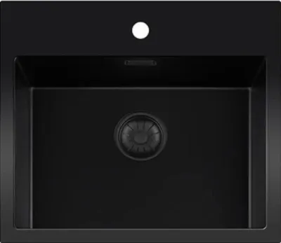 Immagine prodotto di Lavello Togo, modello 50BQ37TH-T, in acciaio inossidabile, colore nero