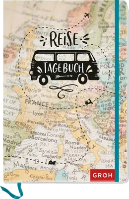Obrázok produktu pre Reisetagebuch Landkarte zum Ausfüllen