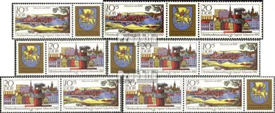 Produktbild von Briefmarken DDR 1982 Mi WZd540-WZd545 (kompl.Ausg.) postfrisch Briefmarkenausst.