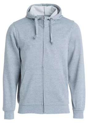 Immagine prodotto di Felpa con cappuccio Clique Basic con zip integrale