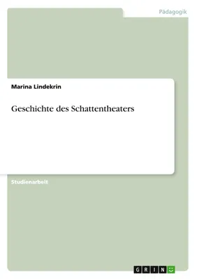Produktbild von Geschichte des Schattentheaters