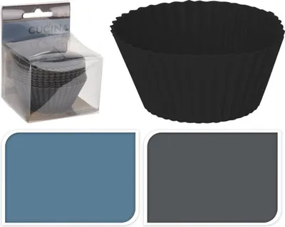 Obrázek produktu pro košíček d70x30mm, 8ks, MUFFINY, barvy 2022, silikon_EXTPLASTIMEX